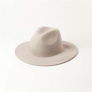 Sombrero Fedora de Lana Unisex X1255 Multicolor, Estilo Jazz, con Decoración de Tela de Lana Delicada para Uso en Exteriores - Product Image 3