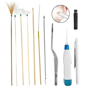 Professional Ear Picking for Children's Ear Picking and Ear Picking Fury Goose Hair <b>Stick</b> With <b>Light</b> and Visible <b>Light</b> - Product Image 1