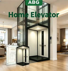 Ascenseur domestique à traction sans engrenage avec armoire compacte, silencieux, pour <span class=keywords><strong>maison</strong></span> duplex - Product Image 1
