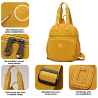 Sac à dos HAIBOWY tendance et élégant pour femmes, idéal pour le travail, les voyages, les activités de plein air, multi-usages, léger, en nylon, décontracté, pour le sport