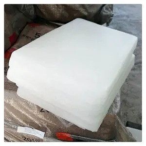 アフリカ市場向けのスティックプレーンキャンドル製造用ボックスに入った白いステアリン酸スクエアパラフィンワックス