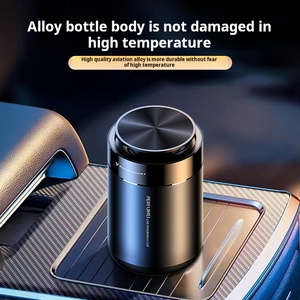 Lussuoso veicolo elettrico profumatore in lega profumatore diffusore di illuminazione ambientale per auto solida fragranza olio aromaterapia - Product Image 6