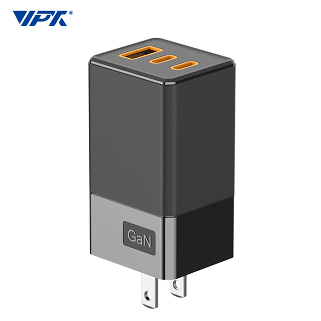 GaN PD 3.0 65W Mini Type-C PC Fireproof Wall Charger Adapter PPS Fast Charger for Mobile Phones Tablets IPhone14 Laptop OTP VPX