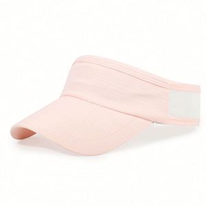 Wholesale Unisex Sun Visor Caps Summer Stretch Elastic Visor Hat Custom Visors Cap Golf Caps - Product Image 4