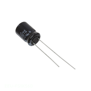 ตัวแทนจำหน่ายอย่างเป็นทางการ ตัวเก็บประจุแบบ Through Hole EEU-FS1K560 CAP ALUM 56UF 20% 80V RADIAL TH ความจุ 56 ยูเอฟ - Product Image 1