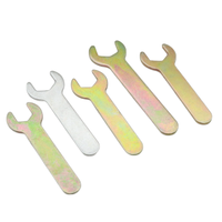 13mm 14mm 17mm 4mm à 14mm Clé hexagonale plate simple à fourche Mini clé à chocs jetable mince estampillée Clé à molette bon marché