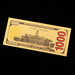 Billete de Dólar Estadounidense con Lámina de Oro, Billetes con Lámina de Oro, Dinero en Papel con Lámina de Oro - Product Image 4