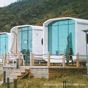 Casa de Panel Sándwich Curvo, Alojamiento Moderno y Ecológico para Uso Hotelero - Product Image 2