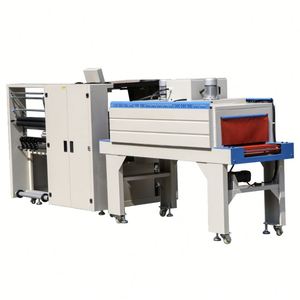 Machine de thermoscellage entièrement automatique pour films rétractables, boîtes à thé, couverts, boîtes cadeaux, machine d'emballage express et de scellage - Product Image 3