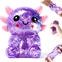 Dumpling Squishies Fidget Stress Ball Cute Sitting Toy Mystery Box TPR Material Unisex Stress Relief Squeeze Stretchy All Ages