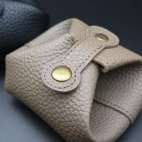 Mini pochette à dés de Style européen Rpg jeu stockage Faux cuir mdn sac à dés avec bouton pression Portable
