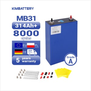 Sel Baterai LiFePO4 Premium <span class=keywords><strong>3</strong></span>.2V 314Ah LF314 Grade A Original untuk Sistem Solar 12V 24V 48V RV UPS Battery Pack - Product Image 2