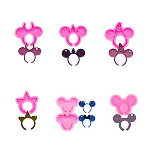 Moldes de Silicona para Cabeza de Ratón, Moldes para Decoración de Pasteles, Arcilla, Manualidades, Chocolate, Fondant - Product Image 1