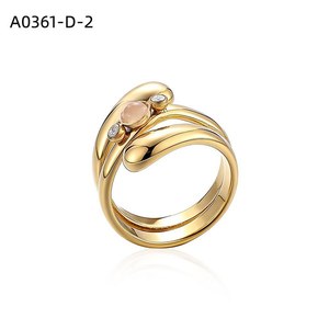 Anillo de Moda con PIEDRA A0361 para Mujer, Joyería de Alta Calidad - Product Image 2