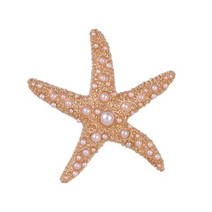 Elegante Spilla a Forma di Stella Marina in Stile Retrò Coreano, Preziosa Corsage con Stella Marina Incastonata per Cappotti, Abiti, Matrimoni e Fidanzamenti per Bambini - Product Image 2