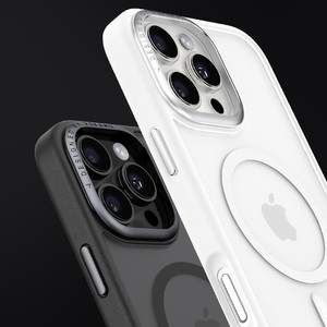 Từ Trường Hợp Đối Với iPhone 16 Pro Max Frosted Điện Thoại Di Động Trường Hợp Đối Với iPhone 16 Mờ Matte Bảo Vệ Bìa Đối Với iPhone 16 Pro - Product Image 1