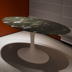 <span class=keywords><strong>Table</strong></span> à manger en marbre au design minimaliste italien, <span class=keywords><strong>table</strong></span> de salle à manger pour la maison, l'appartement, la villa - Product Image 2