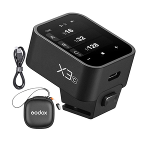 Déclencheur <span class=keywords><strong>Flash</strong></span> Sans Fil Godox X3 TTL <span class=keywords><strong>HSS</strong></span> 2.4G avec Écran Tactile OLED et Charge Rapide pour Fujifilm - Product Image 1