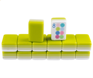 Tuiles <span class=keywords><strong>de</strong></span> <span class=keywords><strong>Mahjong</strong></span> dorées en acrylique, jeu <span class=keywords><strong>de</strong></span> <span class=keywords><strong>Mahjong</strong></span> américain <span class=keywords><strong>de</strong></span> 160 tuiles jaunes, nouvelle tendance, jeu avec des amis - Product Image 1