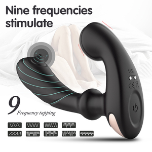 Masajeador de Próstata Vibrador con Control Remoto de Silicona, Tapón Anal, Herramientas de Masaje de Próstata, Tratamiento de Próstata para Hombres - Product Image 2