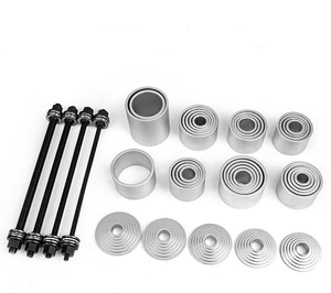 Kit de 39 Piezas de Fundas de Acero al Carbono Universales Changze, Plateadas/Negras, para Reparación de Carrocería de Automóviles, Bujes y Rodamientos - Product Image 3