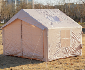 Luxury Large <b>Inflatable</b> Camping 7.5 Oxford Material Four-Season Waterproof Outdoor <b>House</b> Tent Thickened Air Tubes - Product Image 4