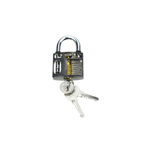 YH9114 Candado de Práctica con Vista Interior, Entrenador de Cerraduras, Herramienta para Desbloquear Candados para Principiantes - Product Image 1