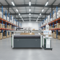 Máquina de Corte Oscilante CNC para Cartón Corrugado y Plástico, Gran Venta en el Mercado Europeo