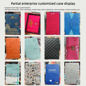 Cuaderno diario de tapa dura de cuero A5 barato para uso de promoción de la Escuela de oficina empresarial con marcapáginas con hebilla de cubierta de logotipo personalizado - Product Image 3