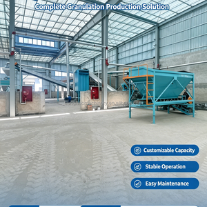 Máquina para Fabricar Fertilizantes, Línea <span class=keywords><strong>de</strong></span> Producción <span class=keywords><strong>de</strong></span> Fertilizantes Orgánicos, Granuladora, Equipo para <span class=keywords><strong>Urea</strong></span> NPK, Alta Eficiencia, Bajo Consumo <span class=keywords><strong>de</strong></span> Energía, 1-10T/H - Product Image 1