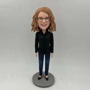 Statuette Personalizzate di Operai Edili, <span class=keywords><strong>Regali</strong></span> di Ingegneria Architettonica, <span class=keywords><strong>Regali</strong></span> Unici per Squadre Sportive, Statuette Bobblehead per Colleghi - Product Image 5