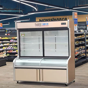 Congelador de 1.5m para Verduras y Frutas, Refrigerador de Exhibición para Vegetales, Equipo de Refrigeración - Product Image 1
