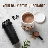 Café Protéiné Marque Blanche OEM/ODM Sans Sucre, Poudre de Café Riche en Protéines, Emballage Personnalisé pour l'Énergie et la Concentration
