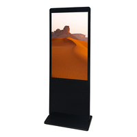 43 49 55 65 inci Indoor Display papan Digital berdiri LCD iklan Totem untuk Indoor lantai iklan