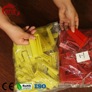 Niveleur de carreaux de céramique de conception moderne Niveleur de sol Système de nivellement automatique avec entretoise épaisse Pinces à carreaux en matériau PP - Product Image 1