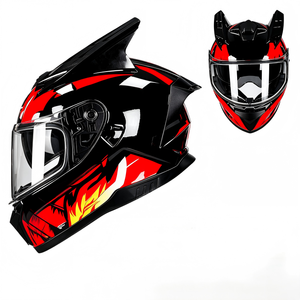 Klappbarer Motorradhelm ABS Integralhelm Modularer Moto-Helm für Erwachsene Fahrer OEM ODM - Product Image 5