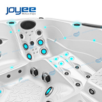 JOYEE Vente en gros 5 personnes famille Balboa bain à remous arrière-cour SPA Hydro jacuzzis Whirlpool Ariestech fournisseur SPA Hot Tube extérieur