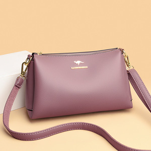 Fashion <b>Small</b> Crossbody Bag Large Capacity Shoulder Bag Soft PU Leather Women's Handbag Design Messenger Bag Shopping Lady <b>Purse</b> - Product Image 6
