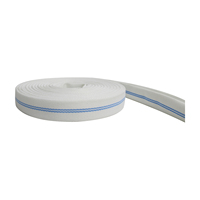 Tuyau d'incendie blanc haute pression 16 bars, pression de rupture maximale 40 bars, PVC flexible, 3 pouces, 80 mm/77 mm