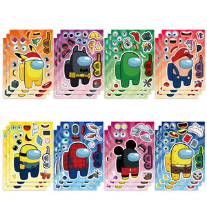 24pcs Space Werewolf Killing Series Stickers Party Enfants Garçon et Fille Jouer Stickers Colorés - Product Image 2