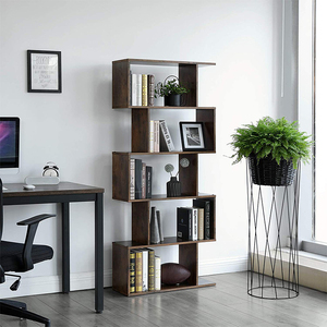 Kệ Sách Tự Đứng Màu Trắng Kệ Sách Bằng Gỗ Kệ Sách Trưng Bày Hình Khối Kệ Sách 6 Tầng - Product Image 1