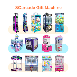 Mini Gru Artiglio in Metallo per Giochi Arcade, Macchina a Gettoni con Peluche, Mega con Vetrina Espositiva SQ Mini Colorata in Inglese - Product Image 4