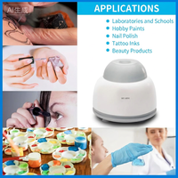 Mélangeur Vortex Rotatif MX-MINI avec Moteur CC Sans Balais, 3000 tr/min, Commande Tactile, Agitateur de Tubes de Laboratoire Portable, Capacité 50 ml pour Liquides
