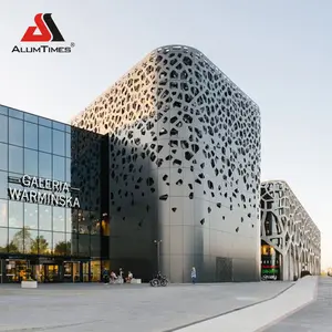 Aluminum Panels For Walls Outdoor Wall Covering Metal Cladding Panels System Laser Cutting House Cladding Aluminium Panel For Outside Wall