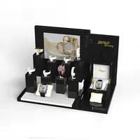 Großhandel POS Custom Design Luxus Acryl Halter Zähler Uhr Display Ständer Für Armband Uhren Vitrine Tablett