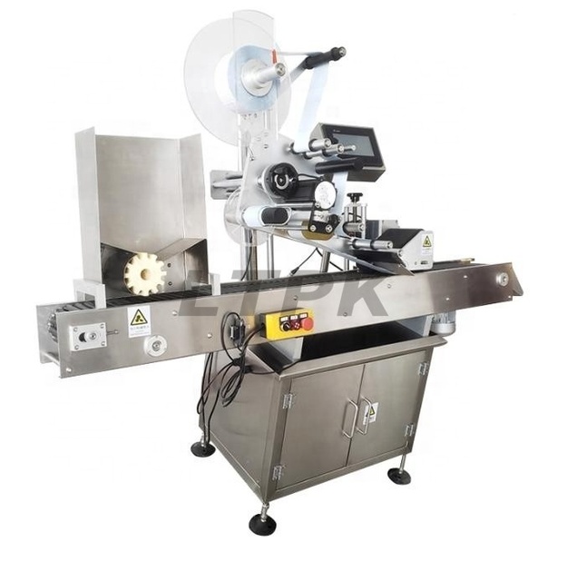 Automatic  Horizontal Sticker Crayon Reagent Small Round Cryo Vials Bottle Labeling Machine for Plastic Bottle Price