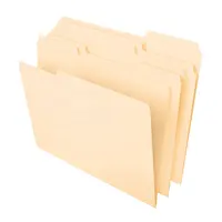 Cheap Letter Size Buff Paper Manilla File Folder, China