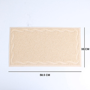 Tappetino da toilette per animali domestici e lettiera per cani con PVC in PVC morbido motivo animale antiscivolo ecologico - Product Image 2