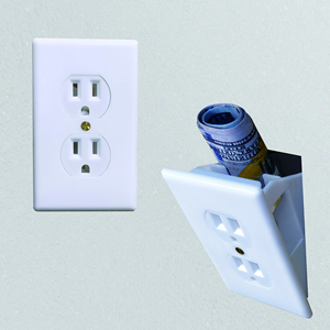 Coffre-fort mural - Coffre-fort dissimulé (Installation simple, fixation magnétique pour un accès rapide) Endroits de dissimulation pour objets de valeur - Product Image 2