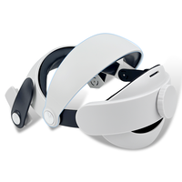 Pour Quest 2 M2 Halo sangle améliore le confort et réduit la sangle de tête accessoire VR avec sangle réglable pour Meta quest 2